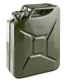 Benzinkanister Kraftstoffkanister Metall 20 Liter Kanister für Benzin und Diesel GRÜN ral 6003