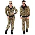 Goldener Tiger Trainingsanzug für Erwachsene - 2XL