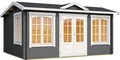 LASITA MAJA Gartenhaus WINDSOR, BxT: 440x340 cm, (Set, inkl. Fussbodenbretter zum verlegen)