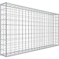 Gabiona Gabione 200 cm x 100 cm x 20 cm mit Maschenweite 10 cm x 10 cm