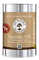 OLI-NATURA Scandic-Oil For Furniture - Rohholzeffektöl - 1L Farblos - Lösungsmittelfrei, invisible Holzöl Innenbreich - Möbel Holztisch Stühle Kommoden Schränke - Eiche Fichte Kiefer Tanne