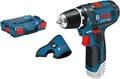 Bosch Professional Akku-Bohrschrauber GSR 12V-15 060186810D | 12V Solo | 30 Nm | 2-Gang | L-BOXX | ohne Akku/Ladegerät