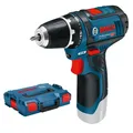 Bosch Akku-Bohrschrauber GSR 12V-15 LI Clic&Go Solo in L-Boxx - 060186810D