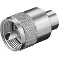 Wentronic UHF-Stecker für max. 5,3 mm Kabel, 5.3 mm - RG 58/U - Silber