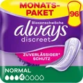 always Inkontinenzeinlagen discreet Normal, für Damen, 4 Tropfen, 96 Stück