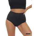 MyMonthlys Inkontinenzslip Periodenunterwäsche MONA High Waist 1er schwarz starke Blutung schwarz XL/42