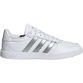 adidas Breaknet Sleek Shoes ftwr white-silver met.-ftwr white (01F7) 5.5