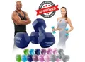 Miweba Sports Gymnastikhanteln 2er-Set NKH100, bodenschonend, 0,5-10 kg, Anti-Rutsch-Oberfläche (Königsblau, 2x 10,0 Kg)