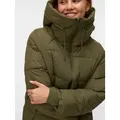 Vero Moda Steppmantel VMELANOR LAURIE LONG COAT WRP GA BOO grün M (38)