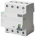 Siemens 5SV36446 FI-Schutzschalter, 4-polig, Typ A, 40A, 300mA, 400V