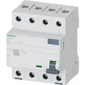 Siemens RCCB Type A 40A 3+N-pole 300mA 400V 4mW (5SV3644-6)