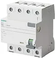Schalter Differential Rccb Siemens 40A 4P 4M 300Ma Typ A 5SV3644-6