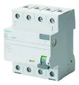 Siemens FI-Schutzschalter A 4p 400V 40A 0,3A 4TE REG DIN-Schiene ... 5SV36446