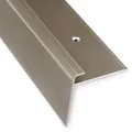 Floordirekt Treppenkantenprofil Safety, verschiedene Farben, F-Form, Bronze dunkel