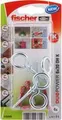 Fischer DuoPower 6 x 30 OH K NV Dübelset 30 mm 535005 1 Set (535005)