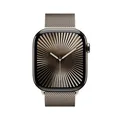 Apple Watch Series 10 LTE 46mm Natural Titangehäuse mit Natural Milanese Loop...
