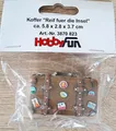 Hobby Fun 1 x Koffer *Reif für die Insel* Deko, Miniatur, Geschenk ,basteln,HF 7