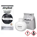Simplicol flüssige und intensive Textilfarbe in Samt Schwarz
