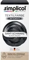 Simplicol Samt-Schwarz Textilfarbe