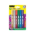 UHU Glitterglue Young Creativ Original 6 Farben