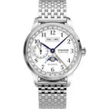 Union Glashütte 1893 Gangreserve Johannes Dürrstein Mondphase D007.458.11.017.00 - weißer Emaillelack,silber - 41mm