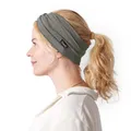 Damen Herren Stirnband Haarband Hair Band  Kreuz Breites Haarband Headband Ko...