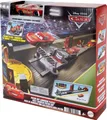 Disney Pixar Cars Disney und Pixar Cars Piston Cup Sprung- und Stunt-Rennstrecke-Spielset und Lightning McQueen Spielzeugauto, Rennauto- & Schienen-Set, 4 Jahr(e), Kunststoff, Metall, Mehrfarbig