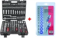 KS TOOLS Steckschlüssel Satz 917.0779 Knarrenkasten mit Stecknuss-Magneteinlagen