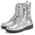 LASCANA Stiefelette silberfarben Größe 35 - Silber - 35