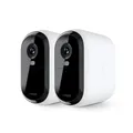 Arlo Essential HD XL Außenkamera - 2er-Set - Weiß
