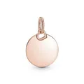 Pandora 388610C00 Ketten-Anhänger Damen Runder mit Herz 14k Rosé Vergoldet