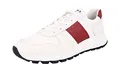 Prada Herren Weiss Leder Sneaker 4E3463 43 EU/UK 9