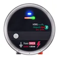 VOSS.farming 12V 230V Weidezaungerät Impuls Duo DV80, 11200 Volt Spannung, Leistung 5,0 Joule, Pferd Rind Schaf Ziege Wild Geflügel Schwein