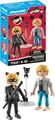 PLAYMOBIL Miraculous Adrien Cat Noir Kwami Plagg Ladybug Spielzeug Kinder 71337