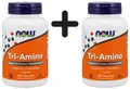 2 x NOW Foods Tri-Amino - 120 caps (162,46 EUR/kg)