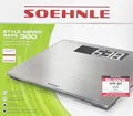 Soehnle Digital-Personen-Waage aus Edelstahl XXL-Waage Safe 300 bis 180 Kg NEU