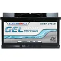 Electronicx Edition Gel Batterie 100 Ah 12v  Versorgungsbatterie Freizeit Akku
