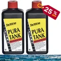 Yachticon Pura Tank ohne Chlor Trinkwasser Desinfektion Tankreinigung 2x 500ml