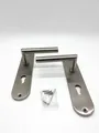 Alpertec 28015500 Edelstahl Conte-LS Renovierungsgarnitur für Zimmertüren Drücke
