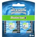 Wilkinson Protector 3 Klingen 8 Stück in einer Packung für den Mann - Blau/Weiß