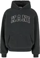 Karl Kani Serif Teddy Hoodie XS Anthracite