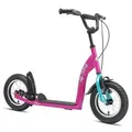 BIKESTAR Tretroller Kinderroller ab 6 - 7 Jahre | 12 Zoll Sport Edition | Berry & Türkis - Türkis