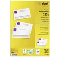 Sigel Visitenkarten Sigel DP830 Bedruckbare Visitenkarten, microperforiert 85 x 55 mm Hoch