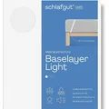Matratzenauflage Baselayer Matratzenschutz Light Schlafgut, mit Eckgummis weiß 200 cm x 200 cm x 30 cm