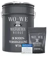 WO-WE 2K Epoxidharz Bodenversiegelung Bodenbeschichtung Klar/Farblos - 6Kg