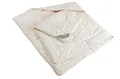 franknatur - Bettdecke 4 Jahreszeiten Schurwolle kbT Bio Baumwolle Nadia 135x200