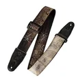 Levy's PD2‐012 Gitarrengurt aus Polyester (5,1 cm breit, Sublimationsdruck, Chinesische Symbole)