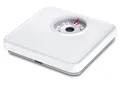 Leifheit Personenwaage Tempo weiß Körperwaage wiegen 130kg Tragkraft analog