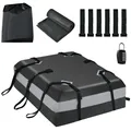 Auto Dachbox 424L Dachkoffer Dachgepäckträger Gepäcktasche mit Zahlenschloss