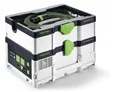 Festool Akku-Absaugmobil CTLC SYS I-Basic – Kabelloser Sauger, 2x18 V, 2400 l/min, Staubklasse L, Bluetooth-Fernbedienung